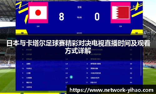 日本与卡塔尔足球赛精彩对决电视直播时间及观看方式详解